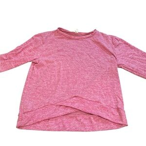 Pink Long Sleeve Top